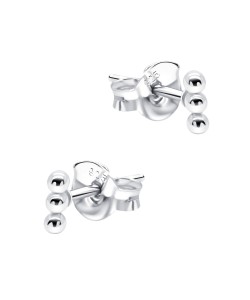 Silver Dots Stud Earring STS-6883